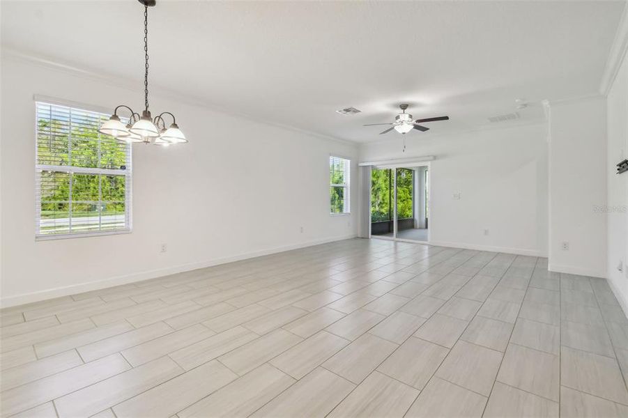 Spacious, unfurnished interior of a new home in Angeline Active Adult, Land O' Lakes (Image 15).