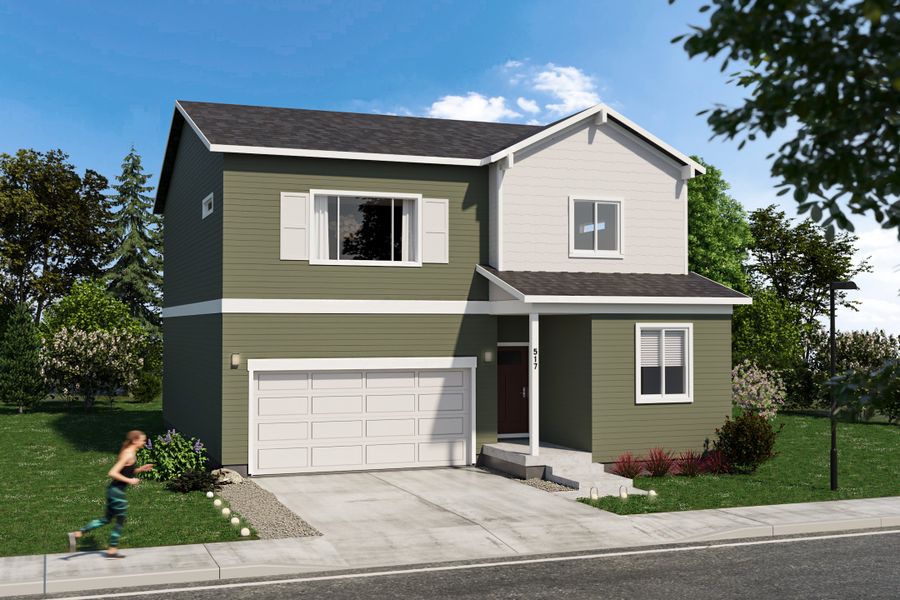 Representative exterior photo of a completed home built from the Clemens by Hartford Homes in Bloom, Fort Collins, CO (Image 29).
