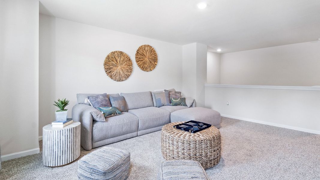 Furnished interior view inside a new home in Fallschase, Tallahassee (Image 5).