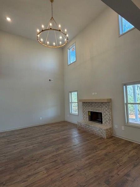 Spacious, unfurnished interior of a new home in Blackwelder Bluff, Bowdon (Image 5).