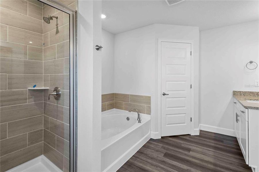 Furnished interior view inside a new home in The Preserve at Laurel Lake, Lake City (Image 4).