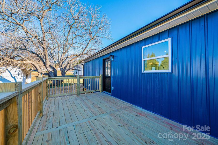 Exterior details and patio area of a home in , Valdese (Image 20).