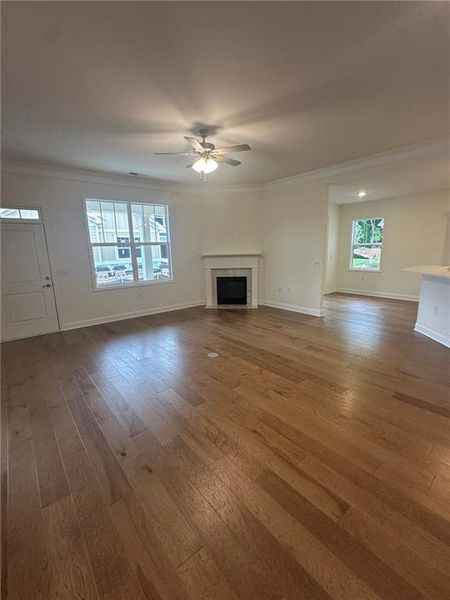 Spacious, unfurnished interior of a new home in Orchards of South Forsyth, Cumming (Image 19).