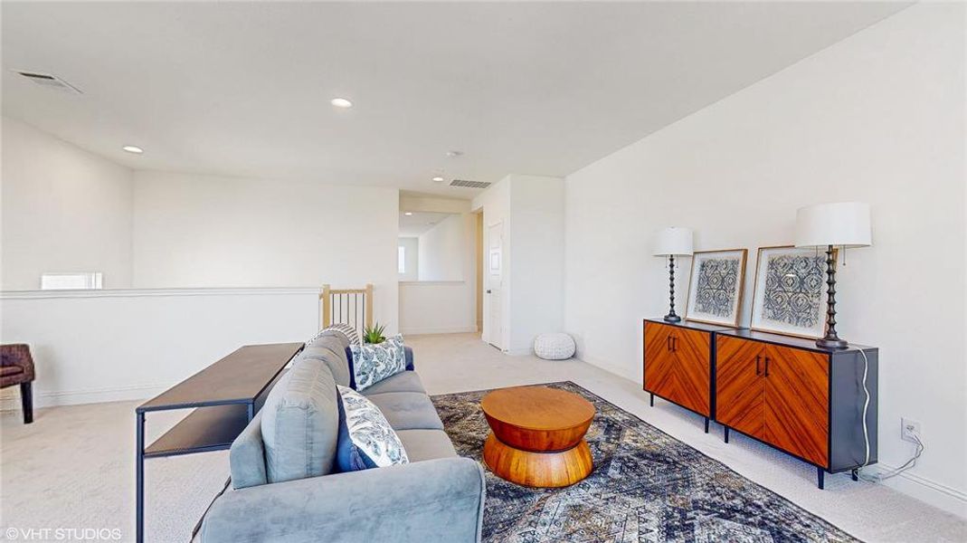 Furnished interior view inside a new home in Walsh, Aledo (Image 17).