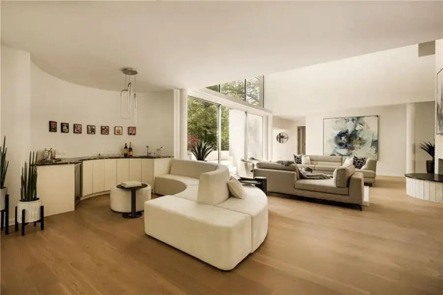 Furnished interior view inside a new home in , Atlanta (Image 7).