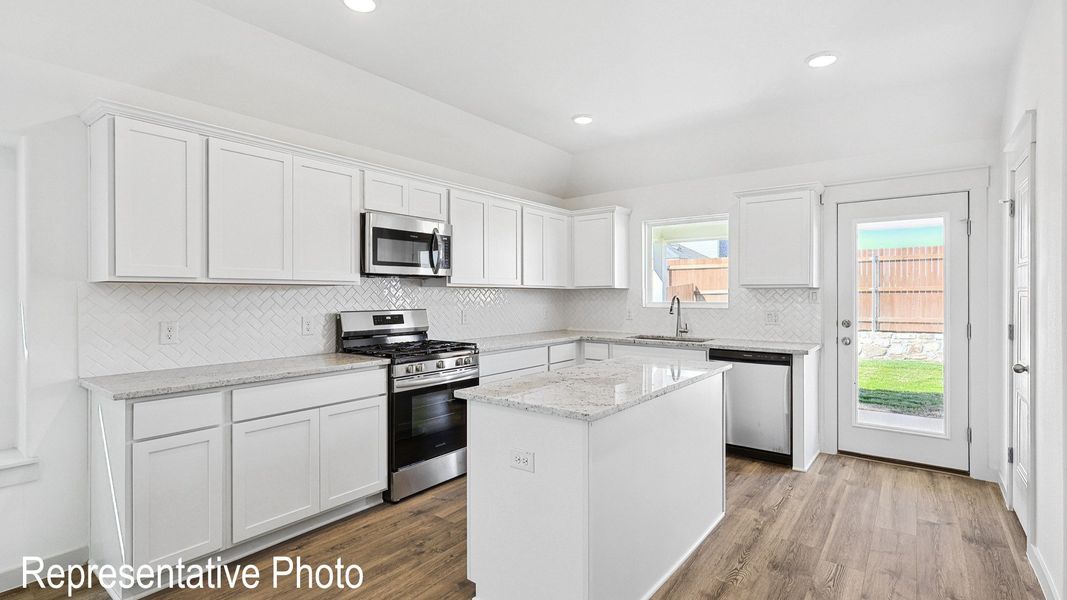Furnished interior view inside a new home in Walden Pond, Forney (Image 3).
