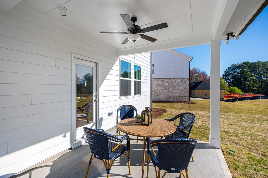Representative furnished interior of a home built from the Fairfield by Taylor Morrison in Windance Lake, Loganville (Image 22).