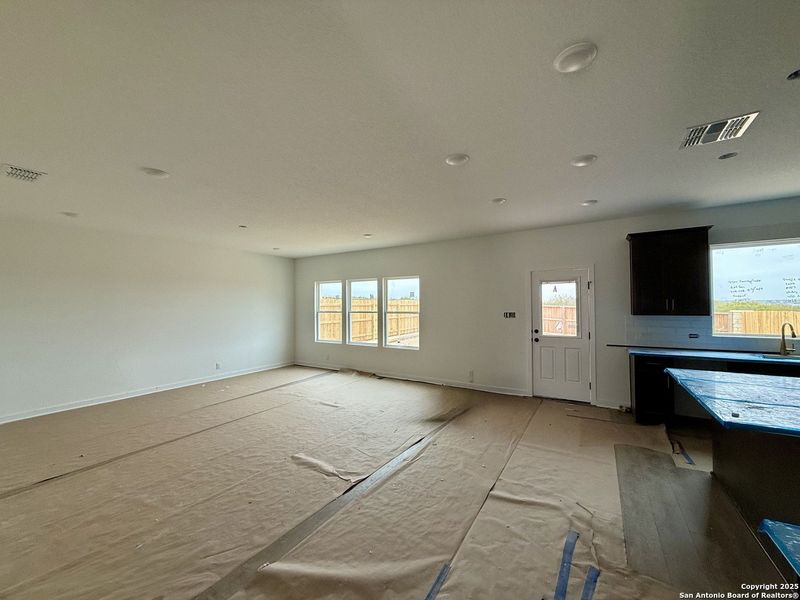 In-progress construction of a new home in The Arbors at the Wilder, Adkins, TX (Image 17).