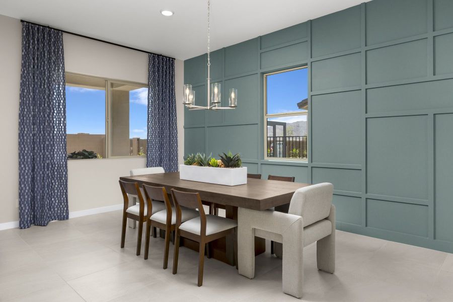 Representative furnished interior of a home built from the Aqua by Mattamy Homes in White Tank Vistas, Waddell (Image 9).