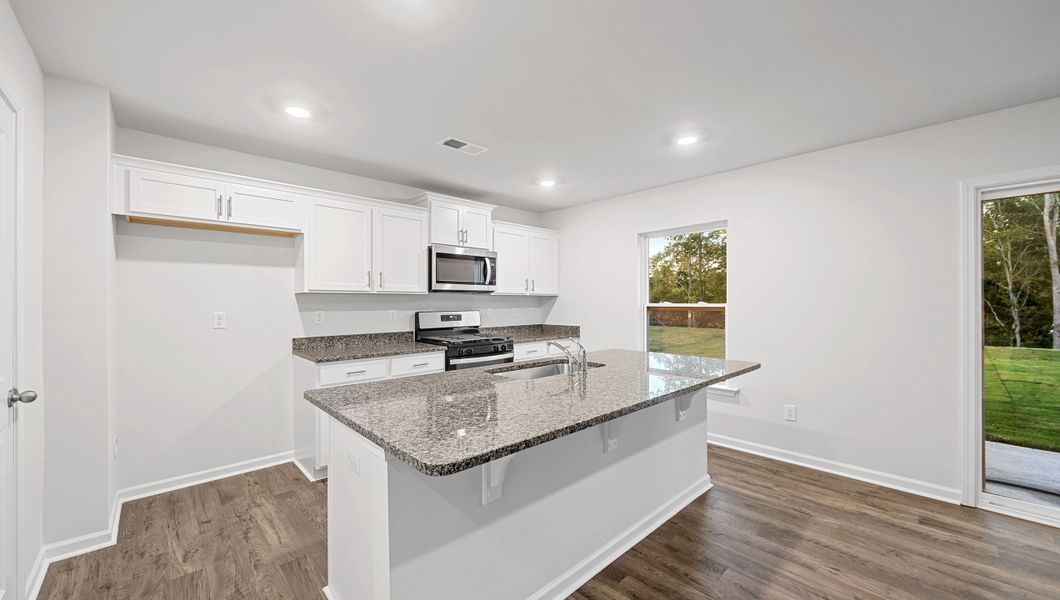 Furnished interior view inside a new home in Wildbrook Village, Waynesville (Image 6).