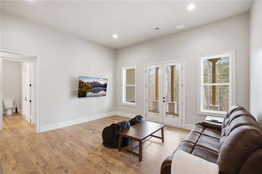 Furnished interior view inside a new home in , Dawsonville (Image 8).