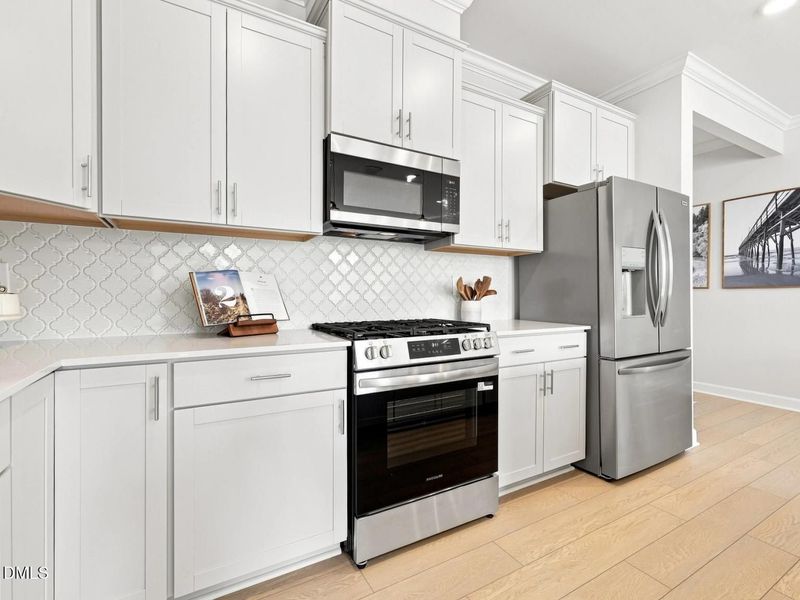 Furnished interior view inside a new home in Woodland Crossing, Zebulon (Image 16).