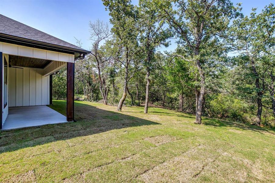 Front exterior of a new home in , Bridgeport, TX, highlighting curb appeal (Image 21).