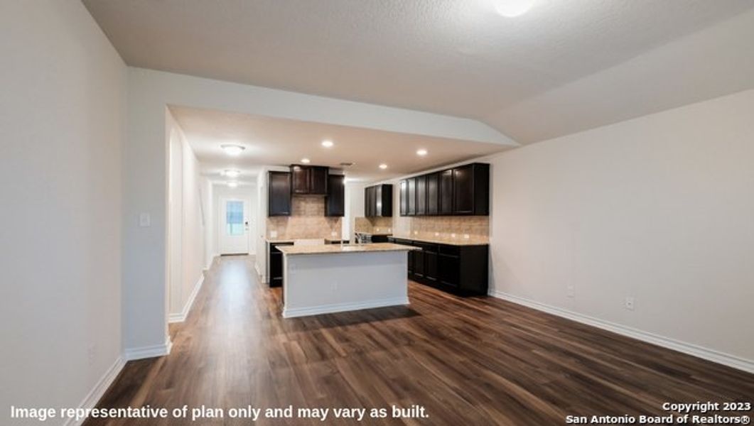 Furnished interior view inside a new home in Avenida, Converse (Image 3). Furnished interior view inside a new home in Avenida, Converse (Image 3).