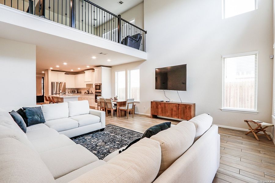 Furnished interior view inside a new home in , San Antonio (Image 4).