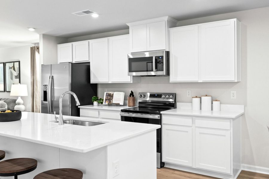 Furnished interior view inside a new home in Somerset, Santee (Image 6).