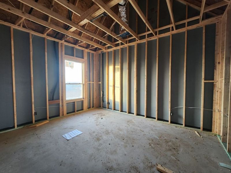 In-progress construction of a new home in Rocky Top, Krum, TX (Image 8).