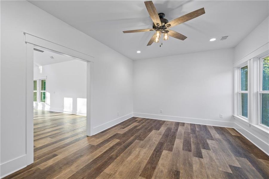 Spacious, unfurnished interior of a new home in , Flowery Branch (Image 89).