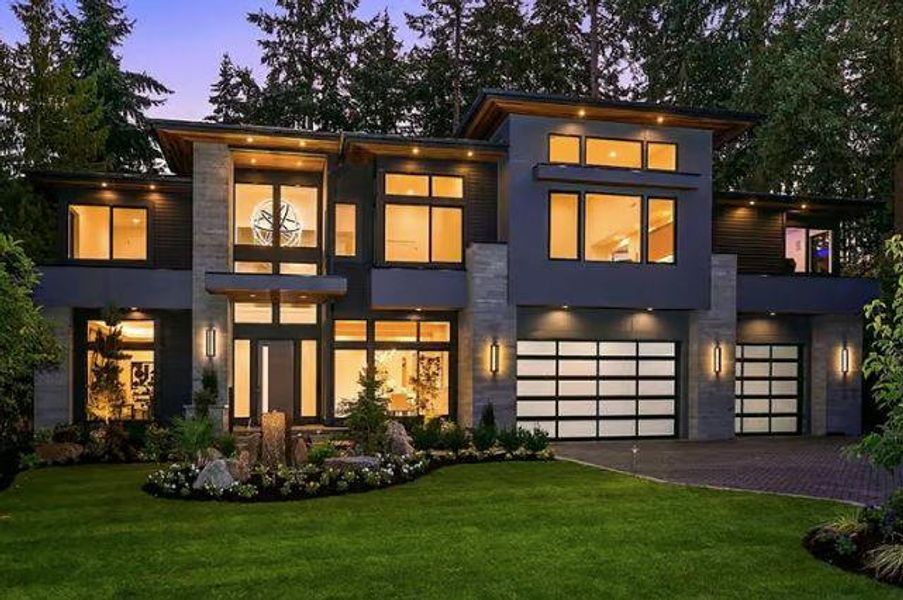 Front exterior of a new home in , Atlanta, GA, highlighting curb appeal (Image 1). Front exterior of a new home in , Atlanta, GA, highlighting curb appeal (Image 1).