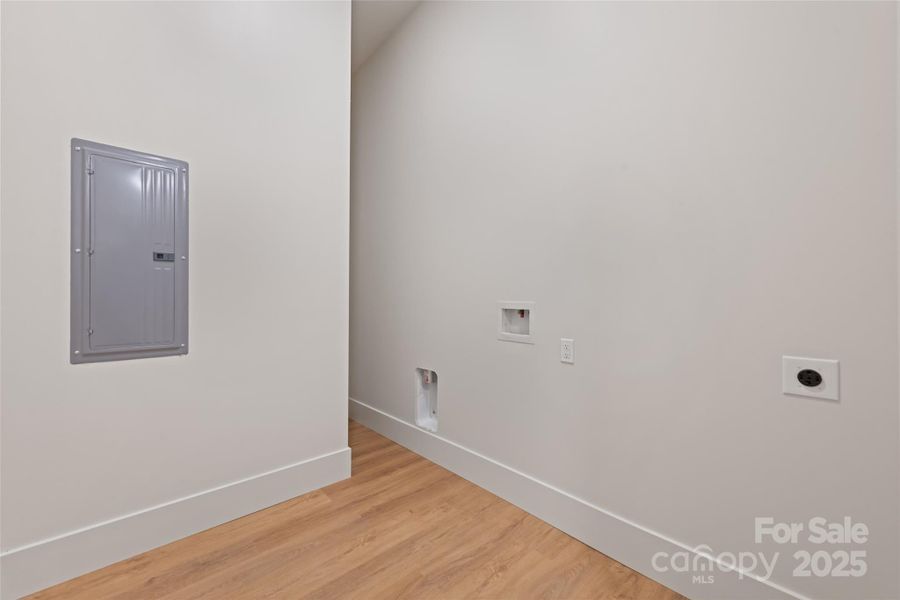 Mechanical and Laundry room located on lower level