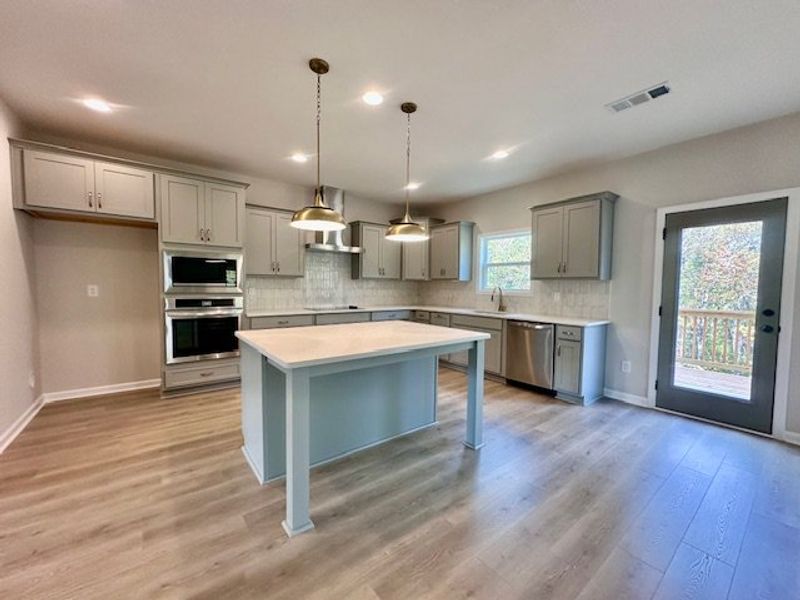 Furnished interior view inside a new home in Sagebrook, Newnan (Image 3).