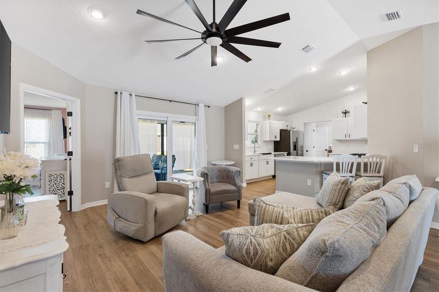 Furnished interior view inside a new home in , The Villages (Image 7).