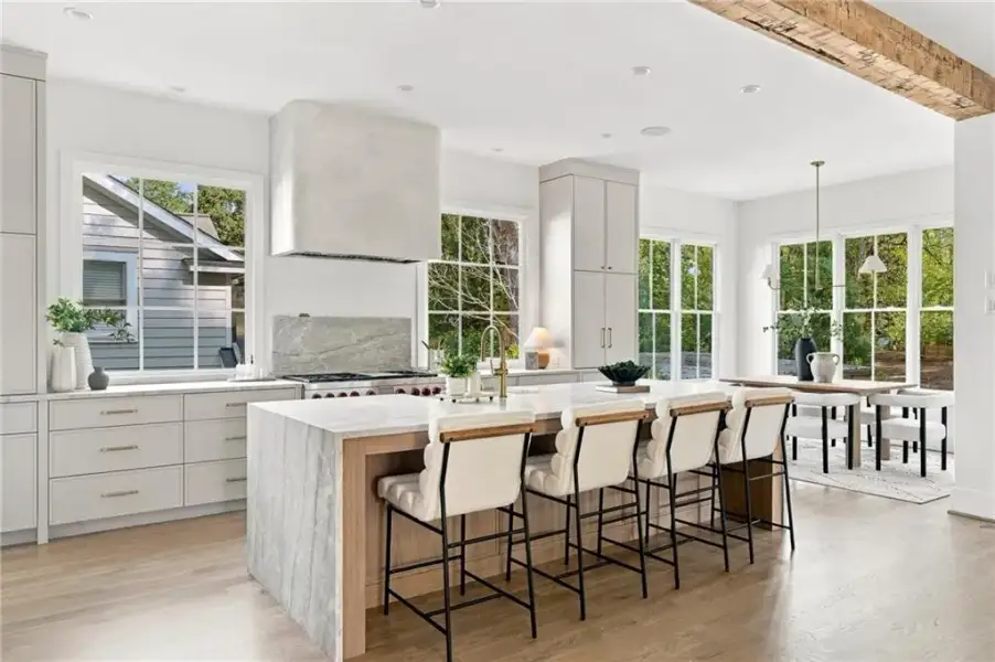 Furnished interior view inside a new home in , Atlanta (Image 41).