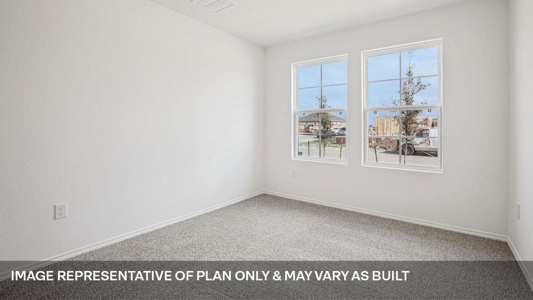 Spacious, unfurnished interior of a new home in Carillon, Manor (Image 16).