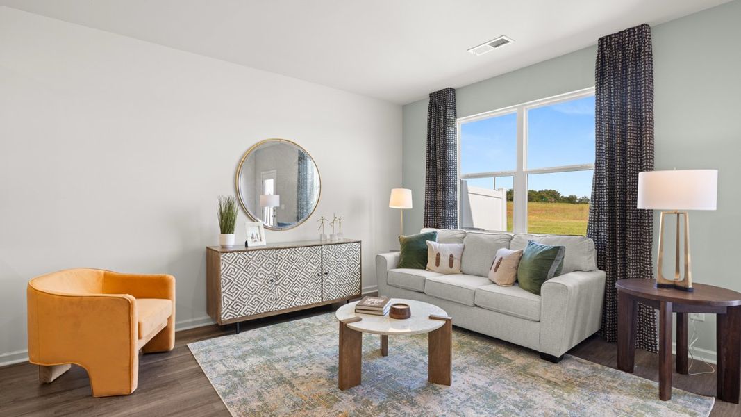Furnished interior view inside a new home in Weatherstone, Grovetown (Image 10).