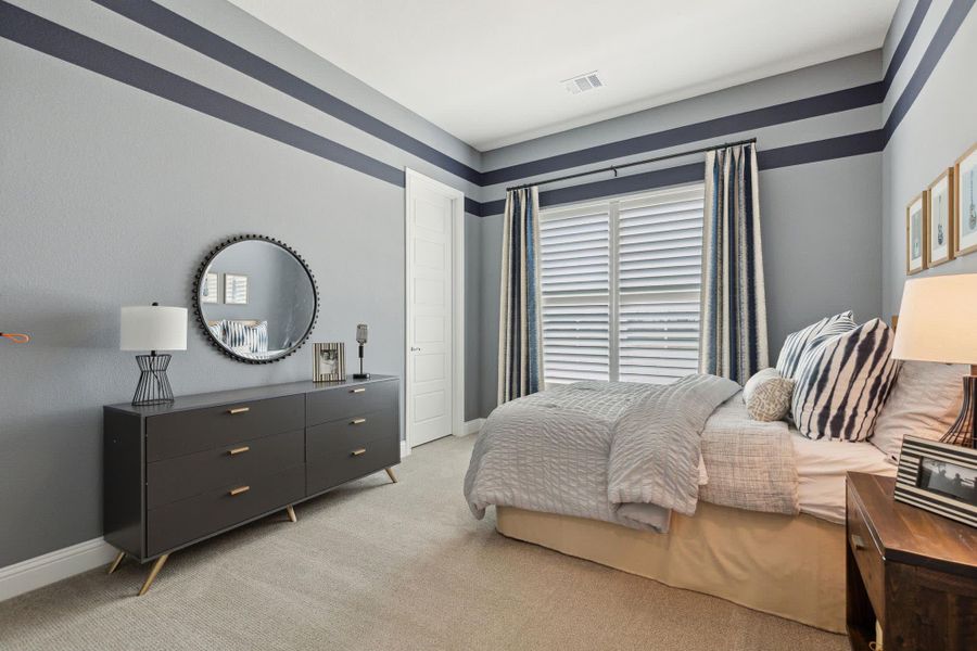 Bedroom | Concept 3441 at Hidden Creek Estates in Van Alstyne, TX by Landsea Homes