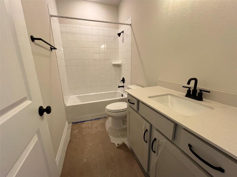 Furnished interior view inside a new home in The Homestead at Lariat, Liberty Hill (Image 8). Furnished interior view inside a new home in The Homestead at Lariat, Liberty Hill (Image 8).