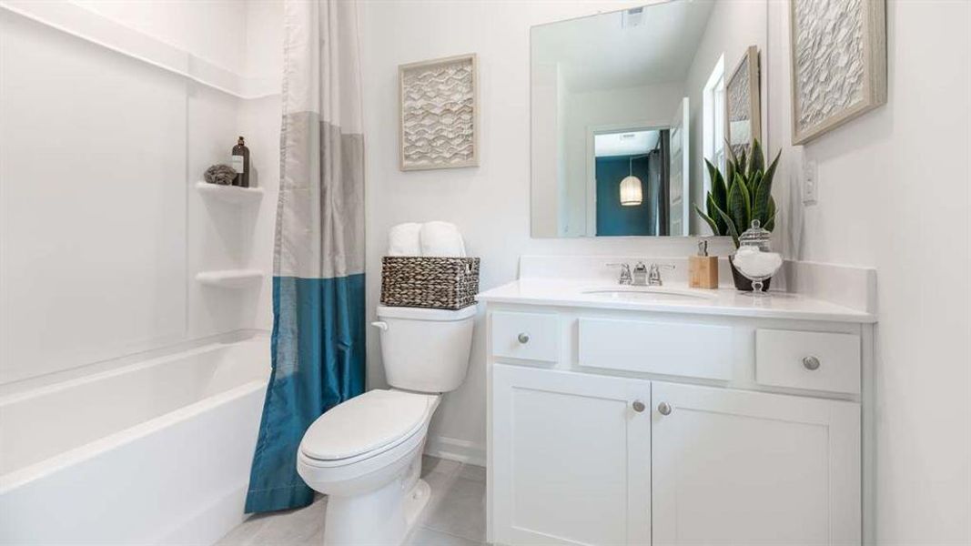 Furnished interior view inside a new home in Benteen Reserve, Atlanta (Image 12).