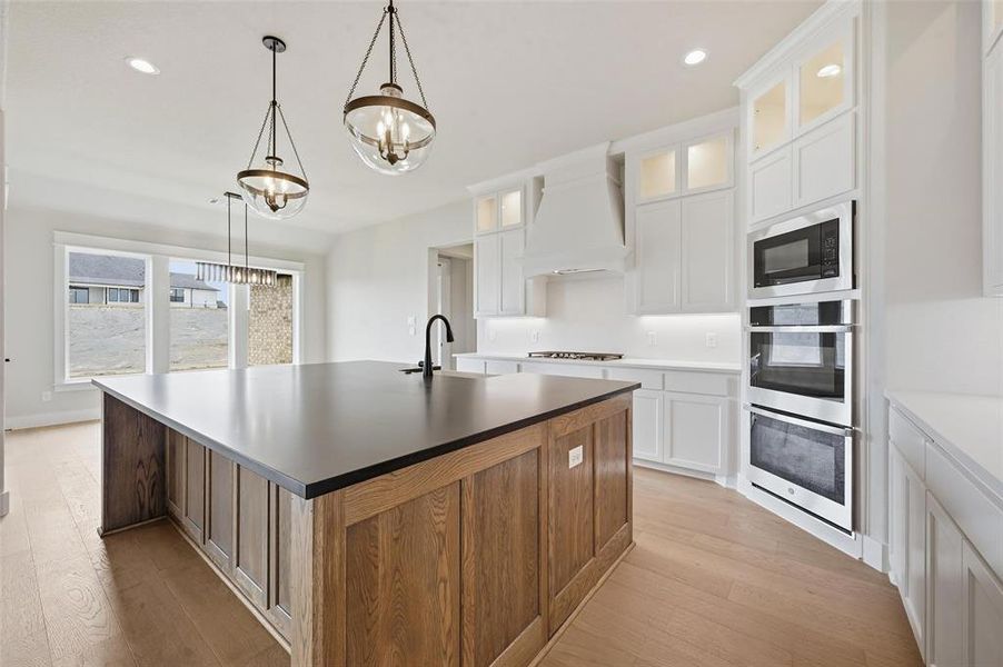 Furnished interior view inside a new home in Aledo Heights - Aledo ISD, Annetta South (Image 6).