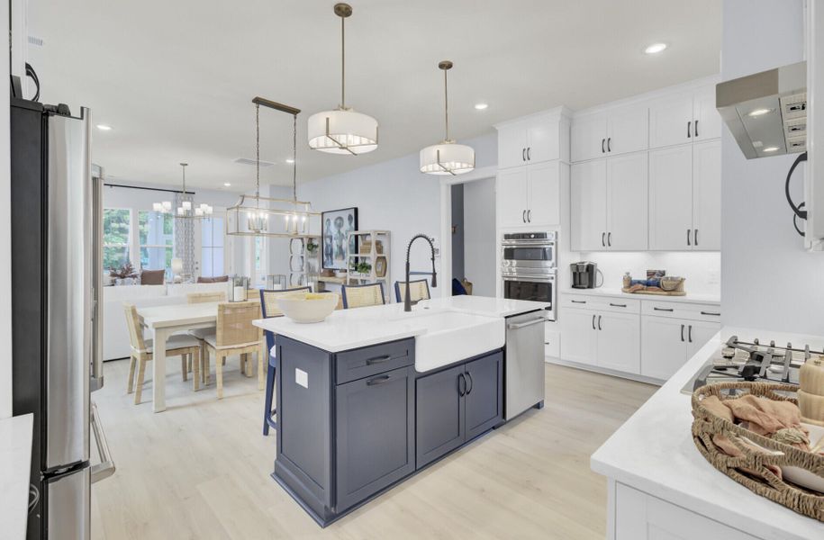 Furnished interior view inside a new home in , Johns Island (Image 5).