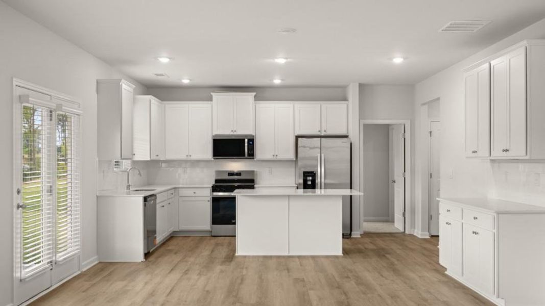 Furnished interior view inside a new home in Grandview at Lanier, Dawsonville (Image 4).