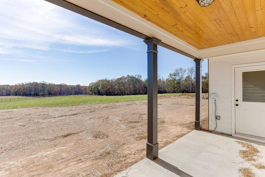 Exterior details and patio area of a home in , Hartwell (Image 3). Exterior details and patio area of a home in , Hartwell (Image 3).