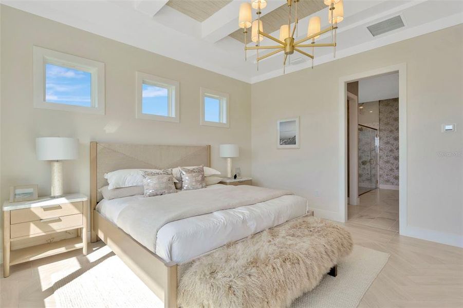 Furnished interior view inside a new home in Biscayne Landing at Seaire, Parrish (Image 32).