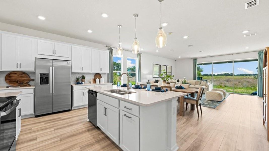 Furnished interior view inside a new home in Timber Ridge, Plant City (Image 4).