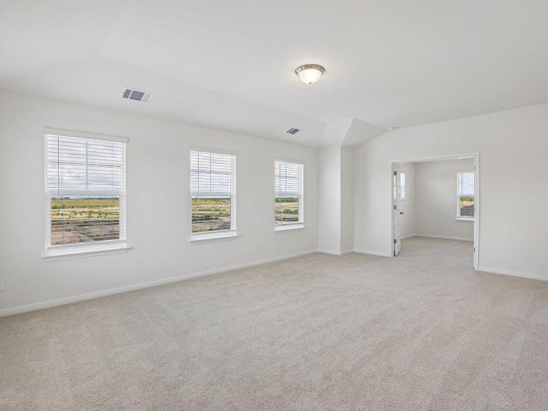 Photo is not of the actual home, but is an inspirational photo of builder’s model home and may depict options, furnishings, and/or decorator features that are not included