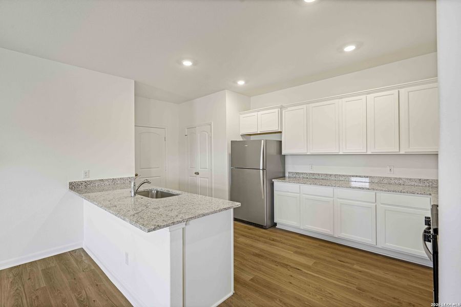 Furnished interior view inside a new home in , San Antonio (Image 4).