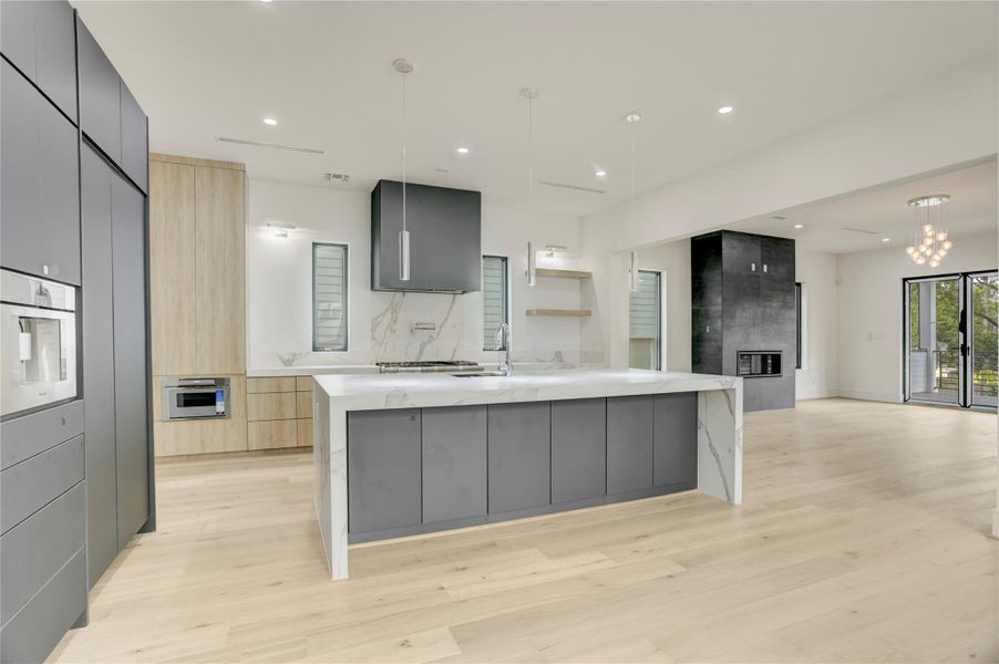 Furnished interior view inside a new home in , Houston (Image 12).