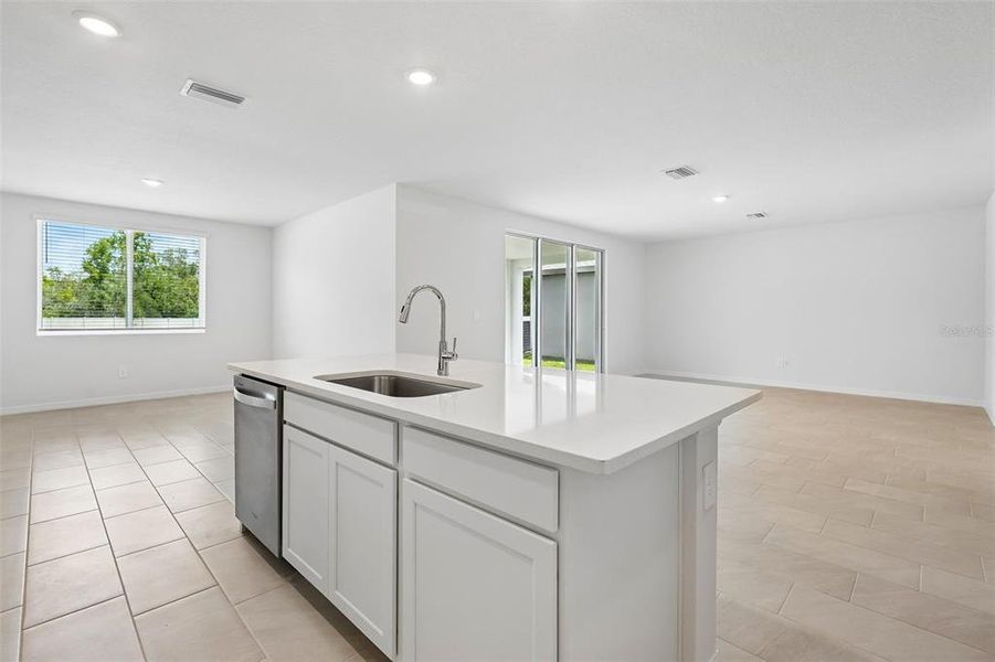 Furnished interior view inside a new home in Pine Ridge Meadows, Hudson (Image 8).