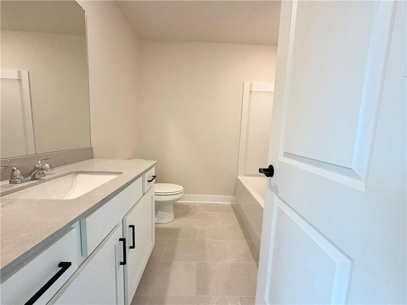 Furnished interior view inside a new home in , Hoschton (Image 12).