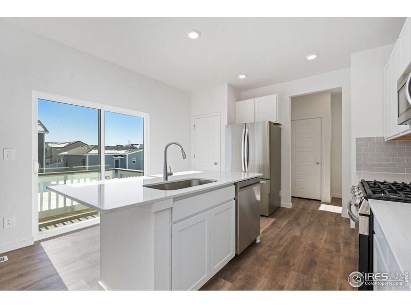 Furnished interior view inside a new home in Hudson Hills, Hudson (Image 3).