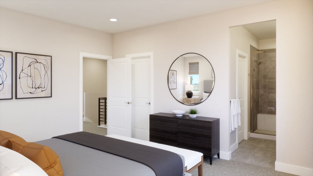 Representative furnished interior of a home built from the 3 by Trumark Homes in Trumark Homes at Tanterra, Parker (Image 8).