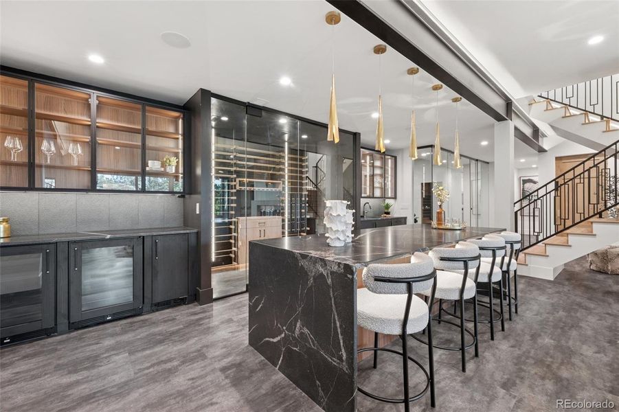 Furnished interior view inside a new home in , Monument (Image 26).