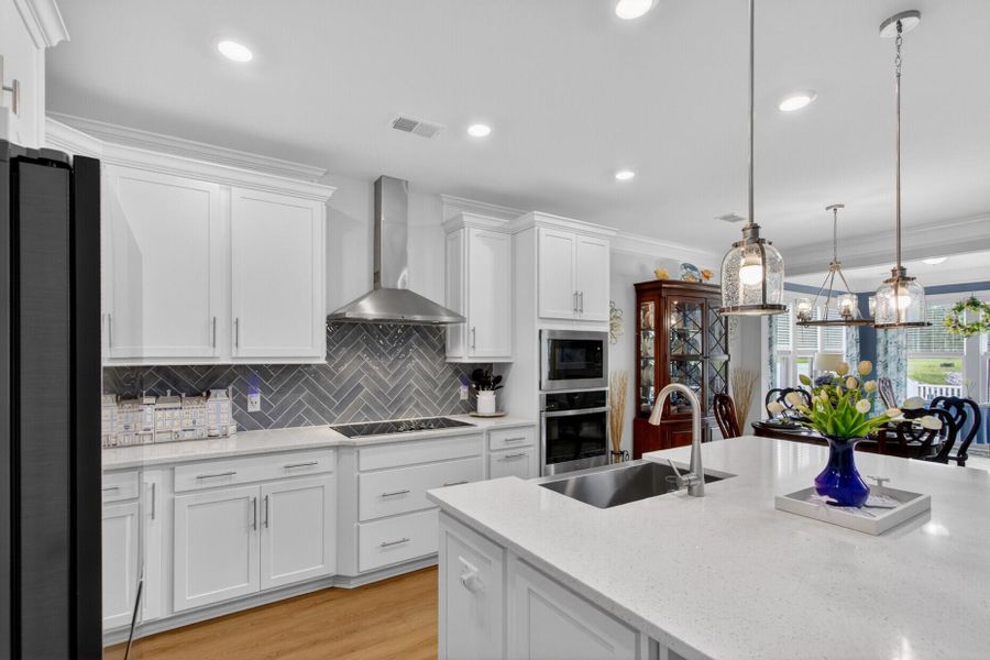 Furnished interior view inside a new home in Parker's Preserve, Ridgeville (Image 16).