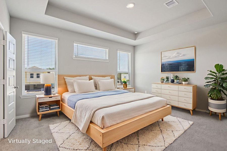 Furnished interior view inside a new home in Kemah Crossing - Luxe Series, Kemah (Image 6).