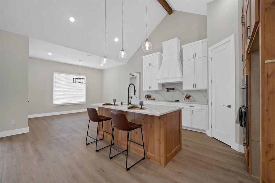 Furnished interior view inside a new home in , Decatur (Image 7).