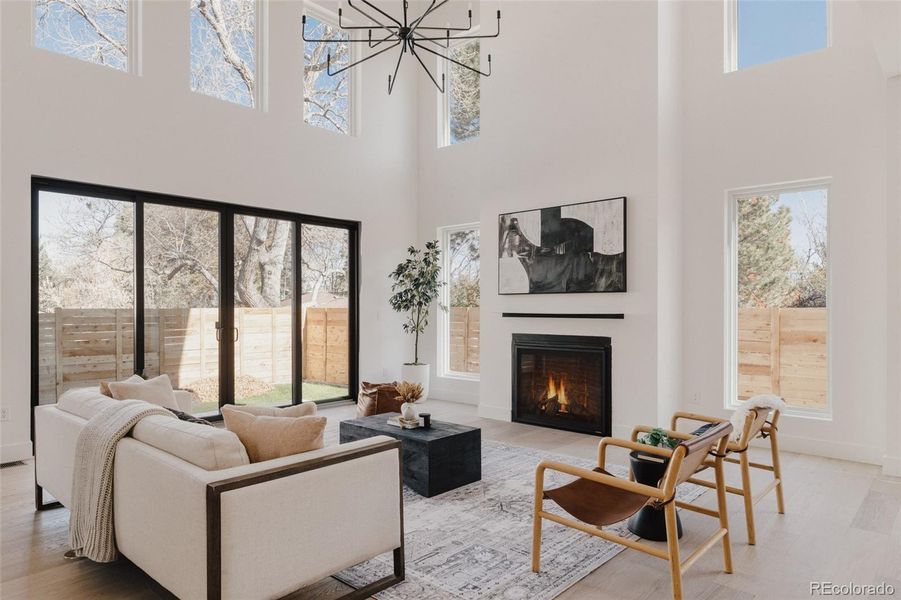 Furnished interior view inside a new home in , Wheat Ridge (Image 9).